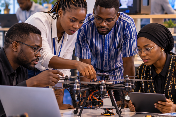 Collaboration autour d’un drone innovant